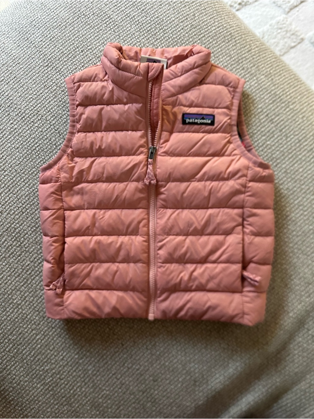 Patagonia Kids Down Sweater Pink Vest